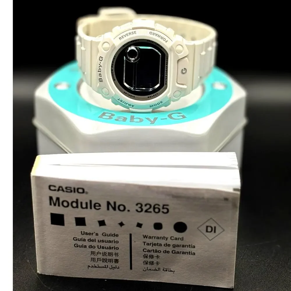 Casio Baby-G G-LIDE BLX-103-7 White Tide Graph 200M Digital Watch